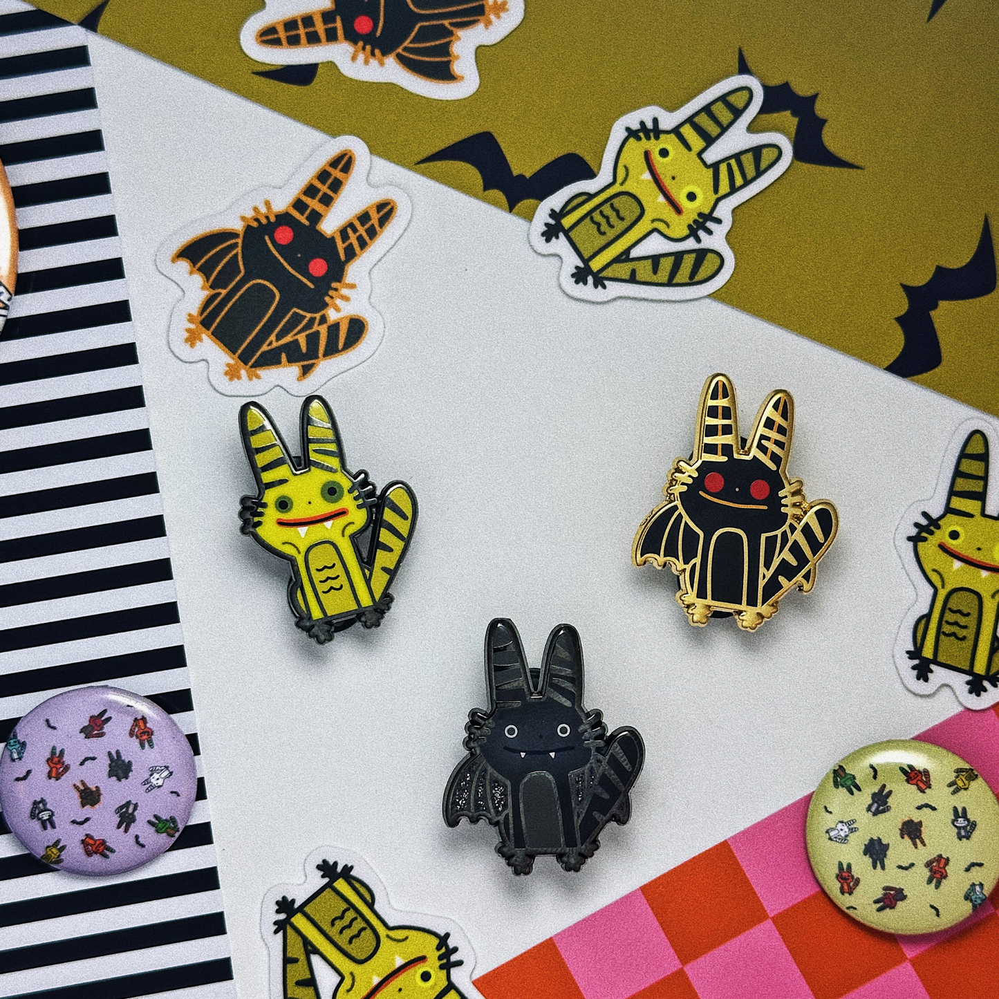 LOTHAL-O-WEEN COSTUME CAT PINS 2025