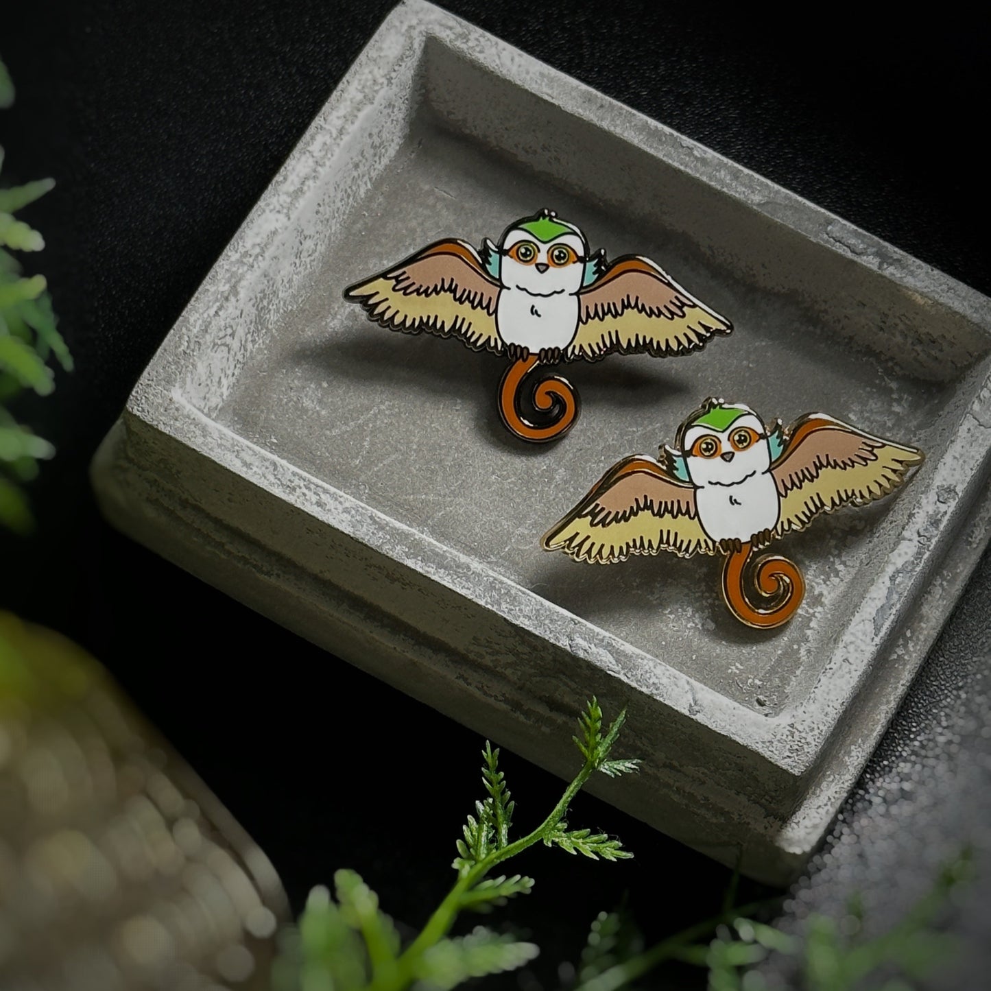 FEATHERED GUARDIAN PIN