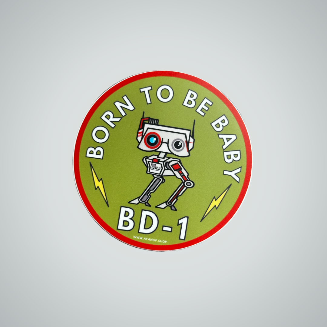 BORN TO BD STICKER