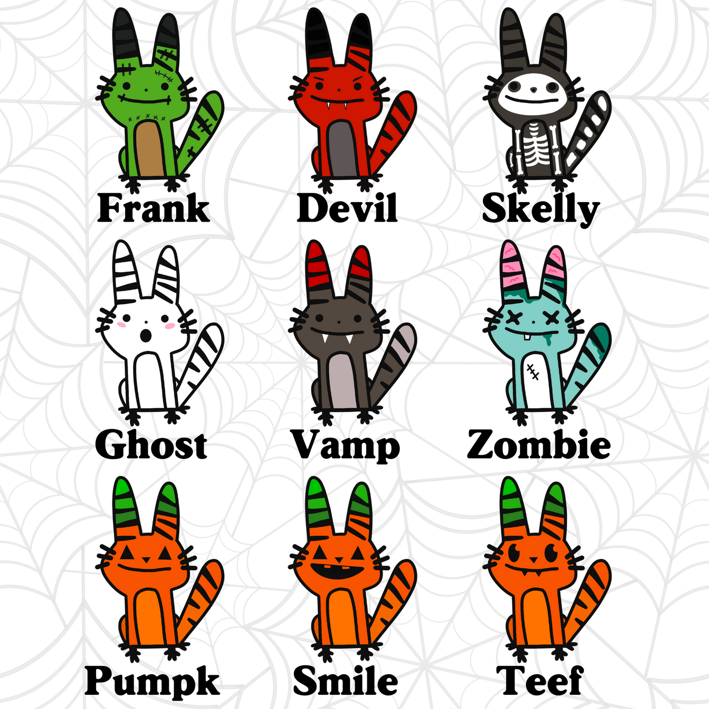LOTHAL-O-WEEN CAT ENAMEL PIN