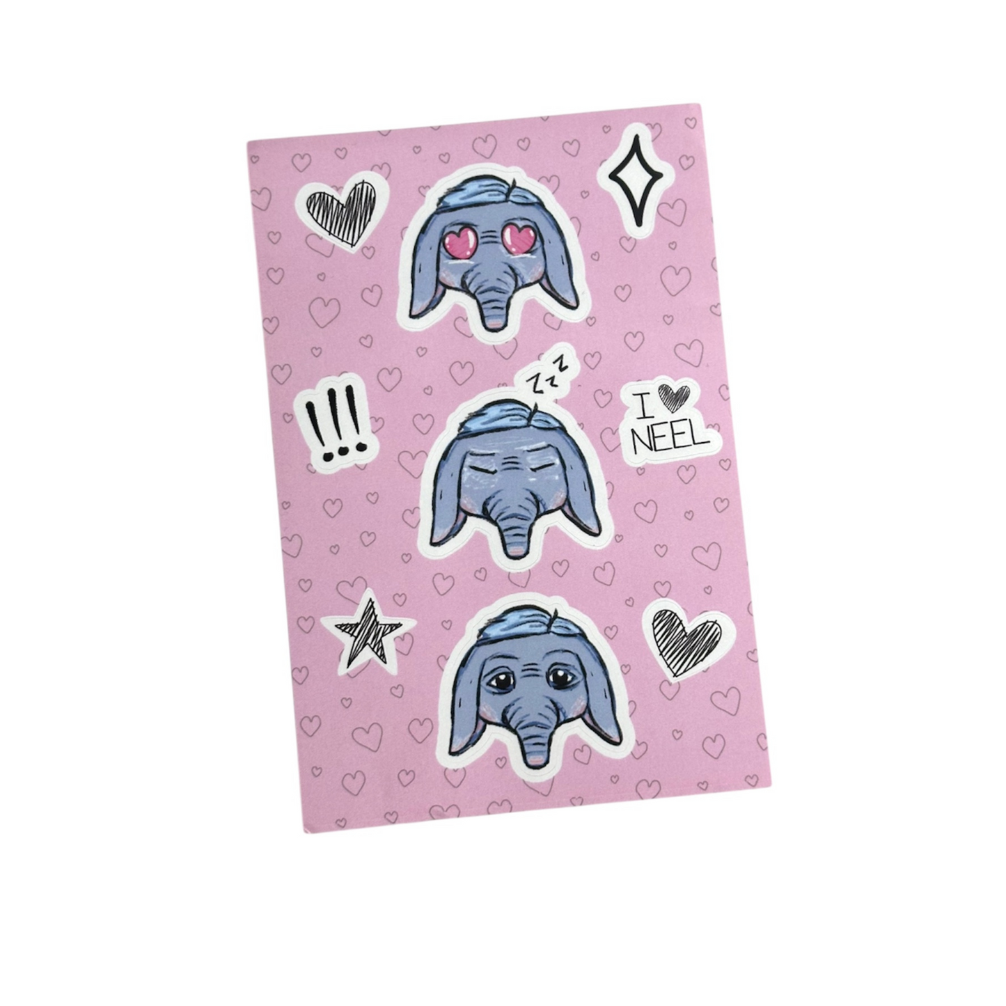 NEEL STICKER SHEET - 9 STICKERS