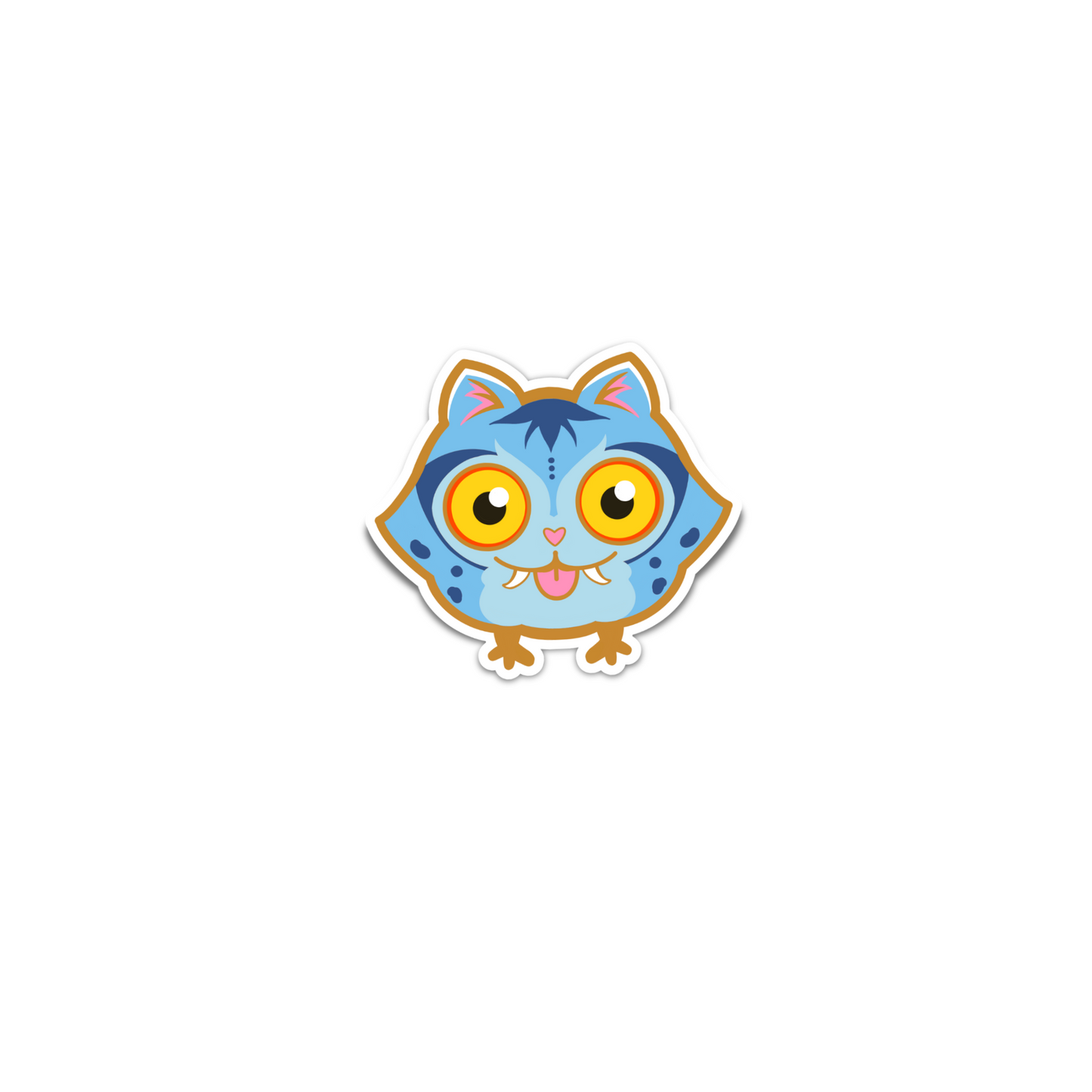 DERPBALL MINI STICKER