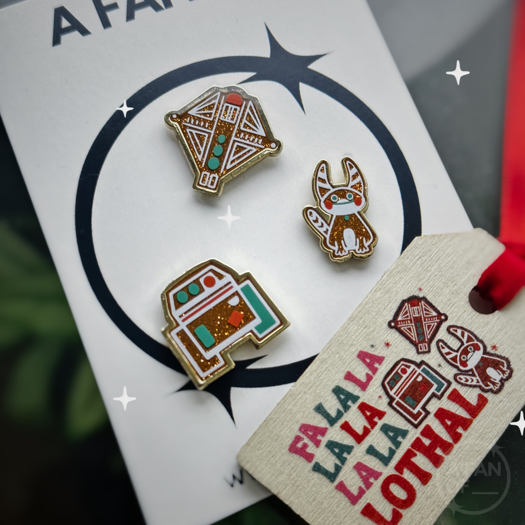 L0TH GINGERBREAD PINS