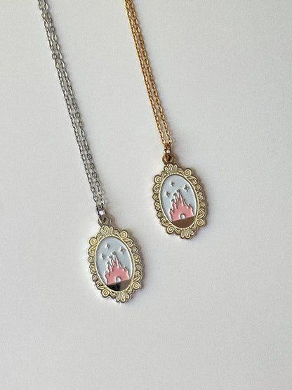 CASTLE CHARM NECKLACE