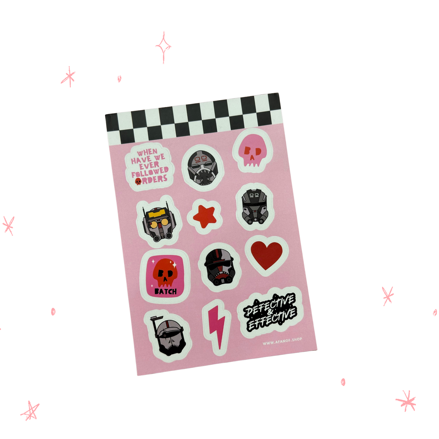 BATCH 4X6 STICKER SHEET