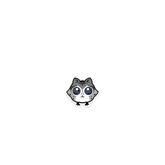 GRAY MINI L0TH BALL MINI STICKER