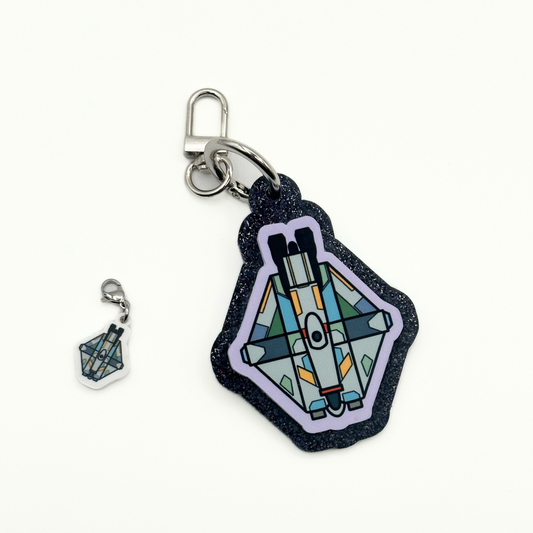 GHOST Keychain & Charm