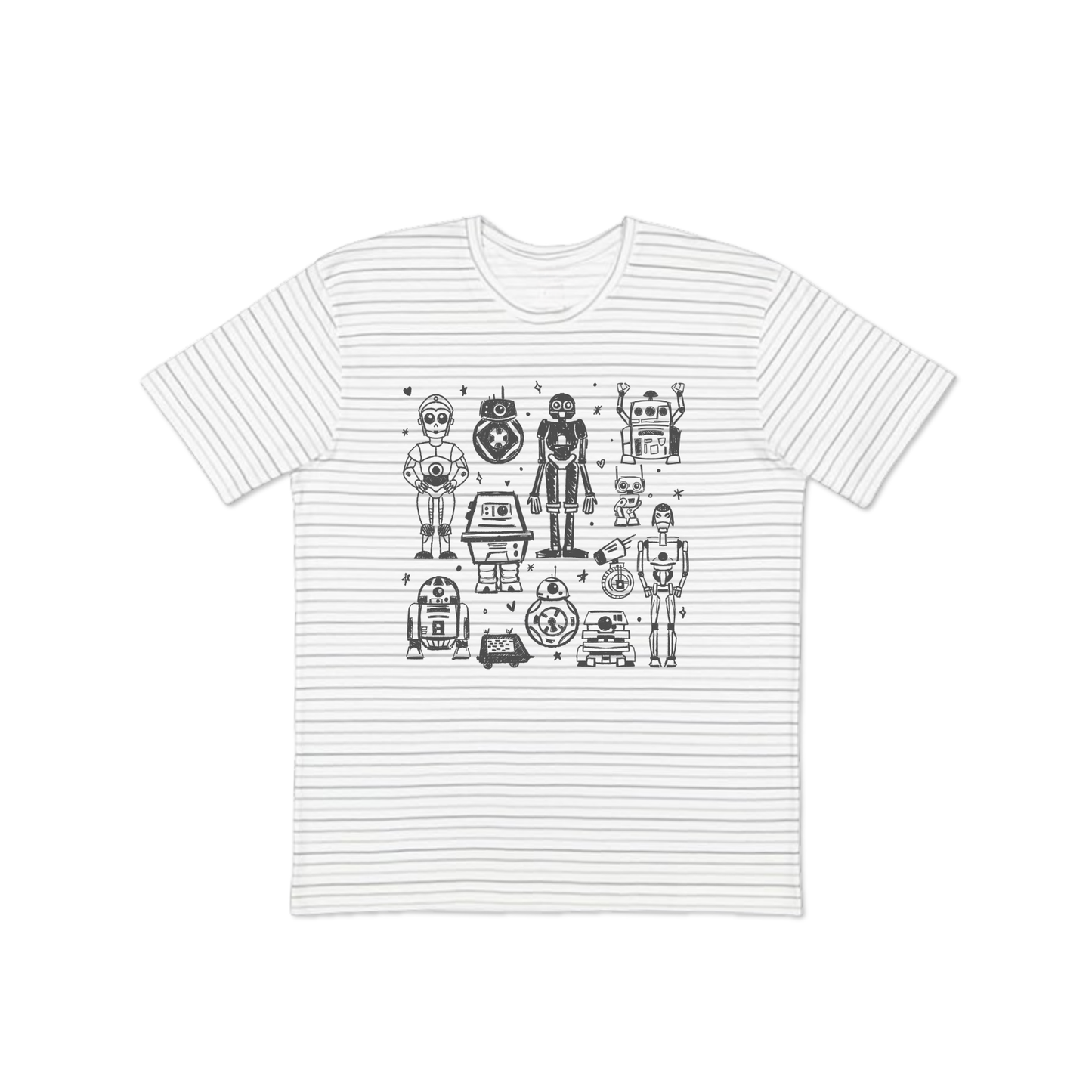 DROIDIE STRIPE TEE