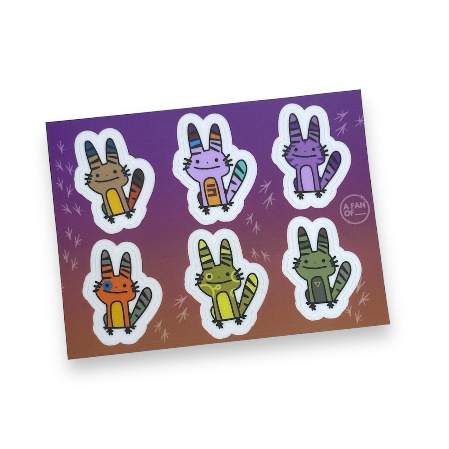 SPECTRE KITTY MINI STICKER SHEET