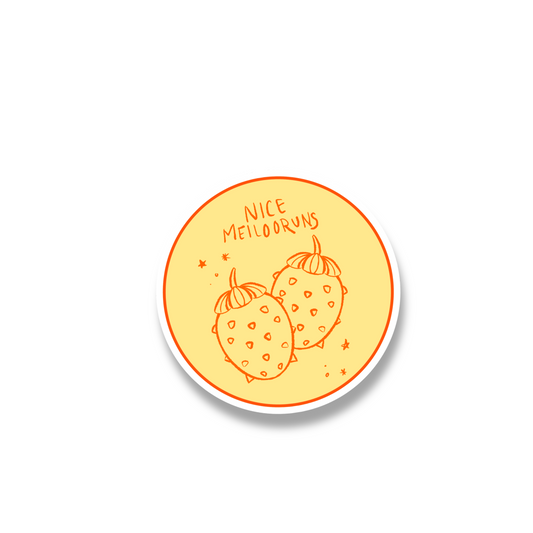 NICE MEILOORUNS STICKER