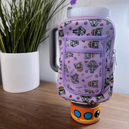 CHOPPY CHARM PRINT BOTTLE BAG