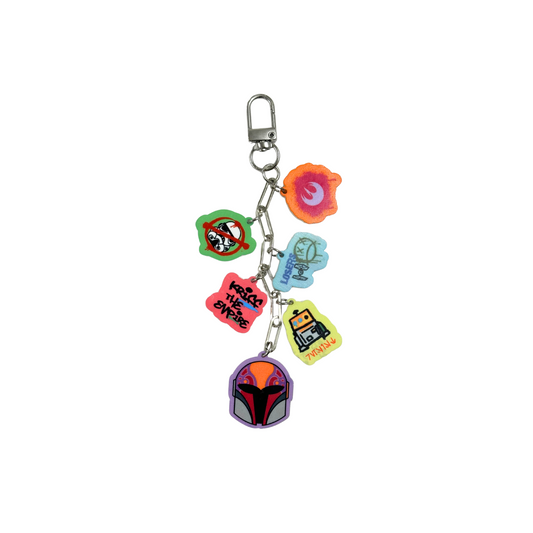 GRAFFITI CHARMS + KEYCHAIN