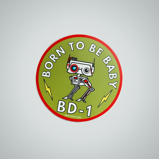 BORN TO BD STICKER