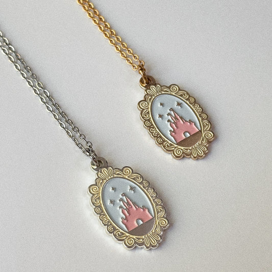 CASTLE CHARM NECKLACE
