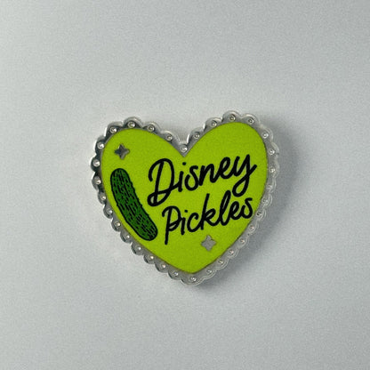 DIS PICKLE HEART PIN