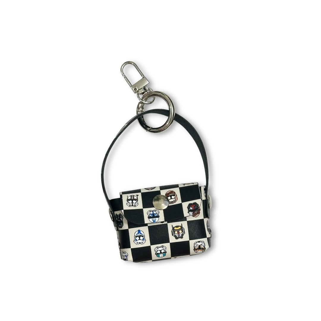 TINY CLONE PRINT PURSE TRINKET [GLOW IN THE DARK]