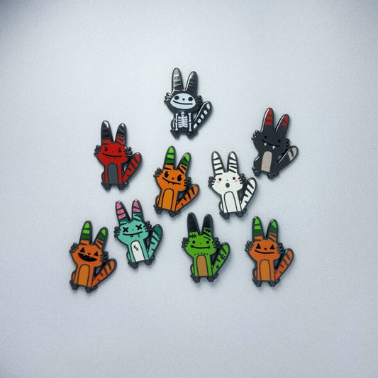 LOTHAL-O-WEEN CAT ENAMEL PIN