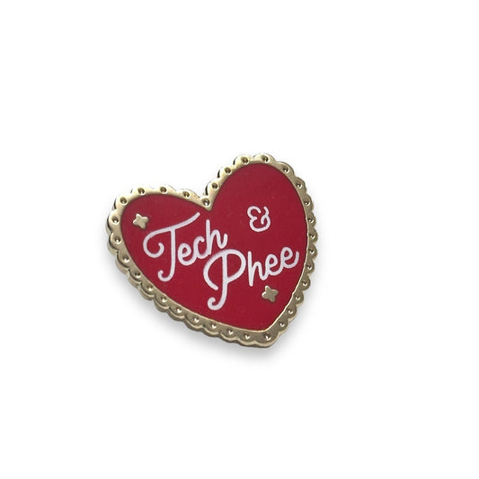 T & P HEART PIN