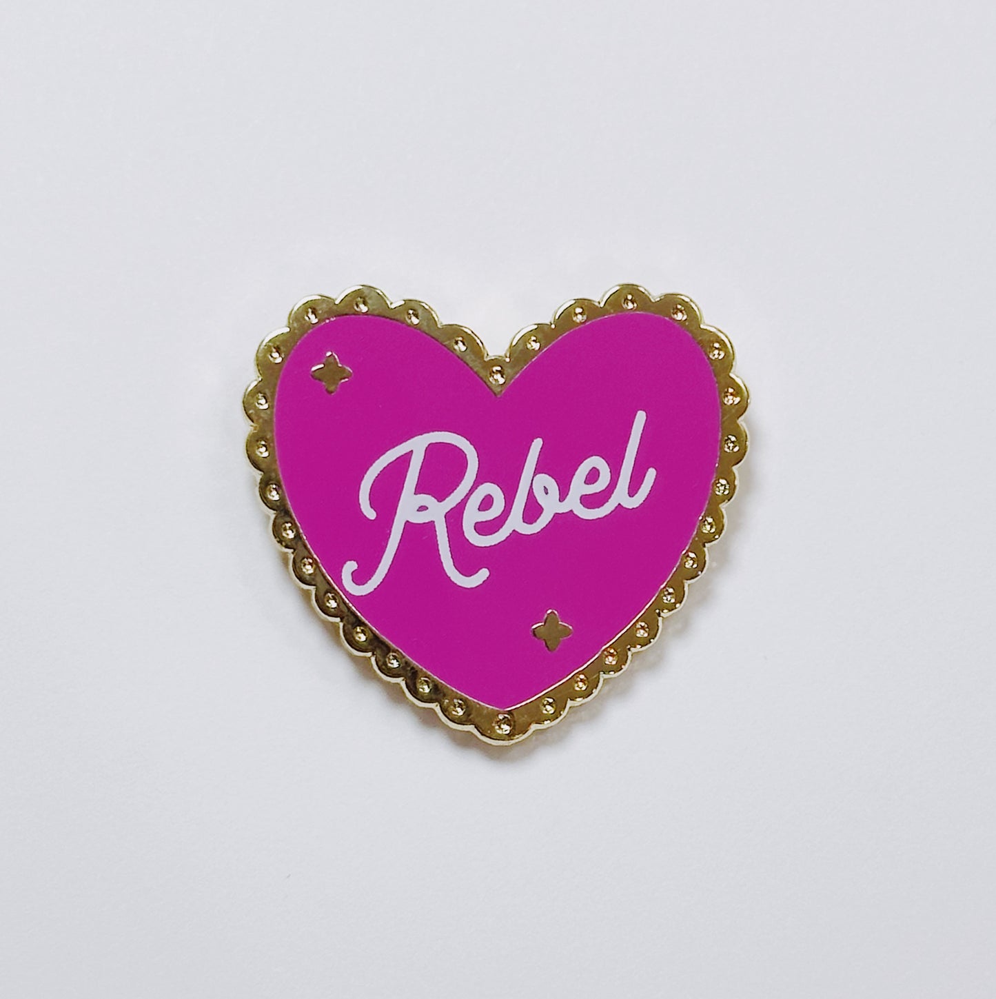 REBEL HEART PIN