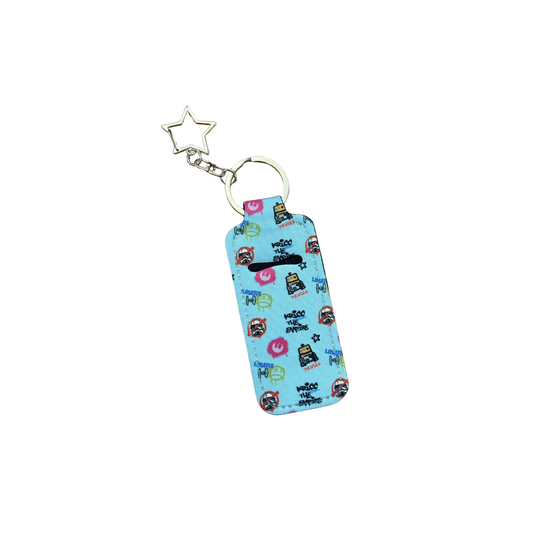 GRAFFITI PATTERN CHAPSTICK HOLDER