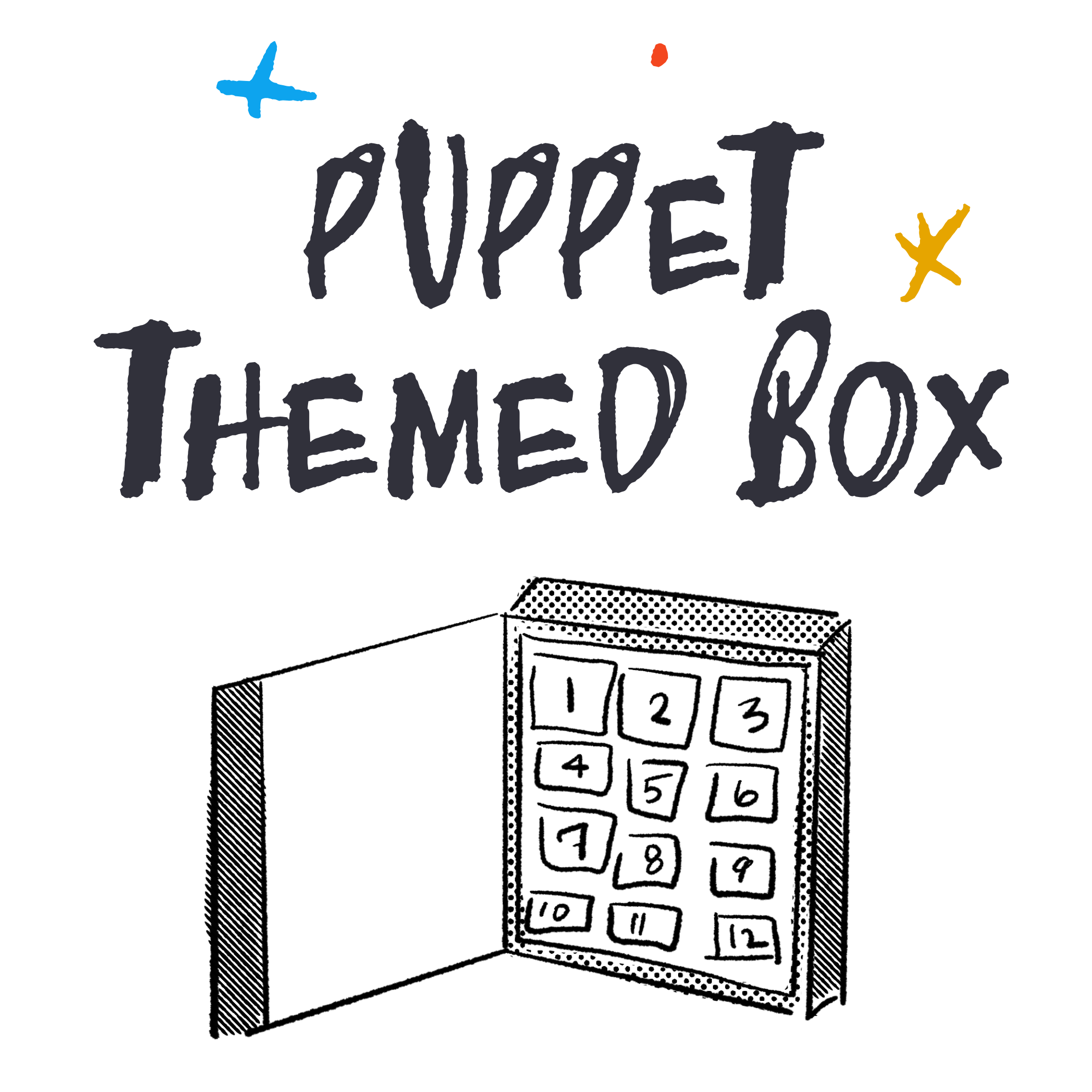PUPPET THEMED 12 DAY COUNT DOWN BOX [PREORDER]