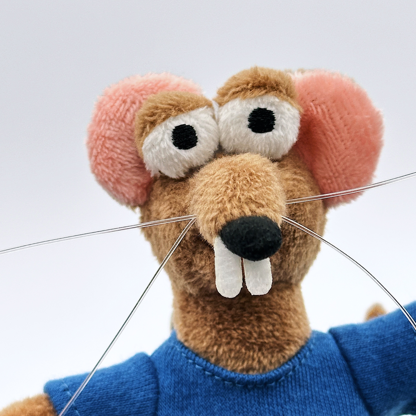 RAZIZO PLUSH RAT KEYCHAIN