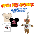 RAZIZO PLUSH RAT KEYCHAIN - PREORDER