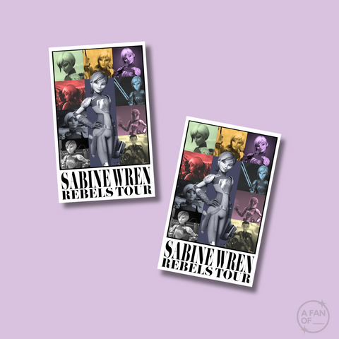 SABlNE TOUR STICKER