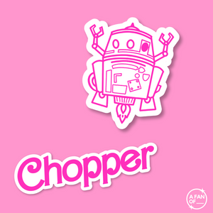 CH0P BARB STICKER