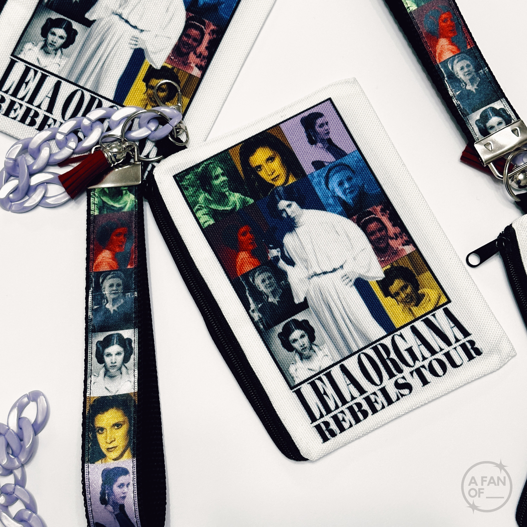 LEIA TOUR WRISTLET + ZIPPIE