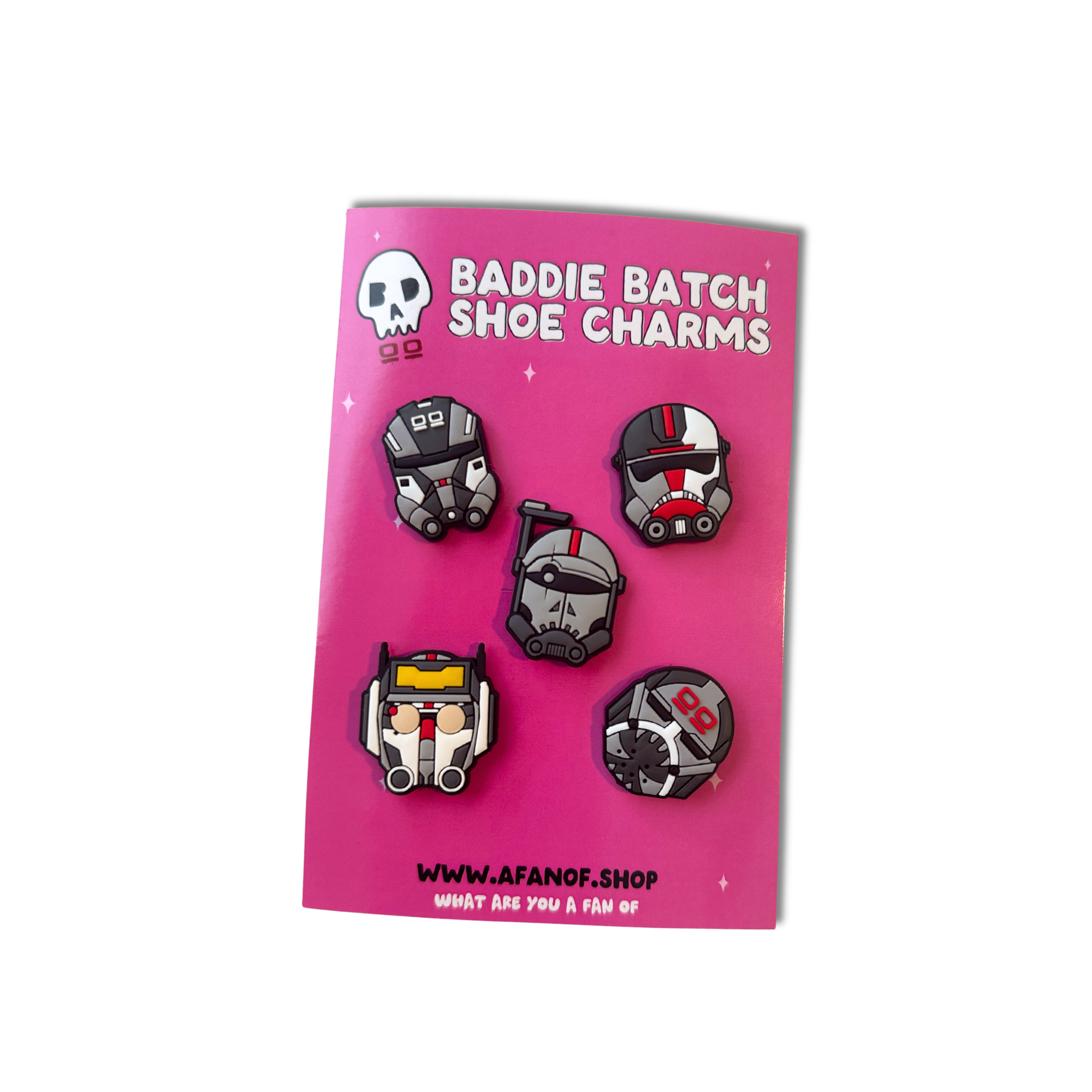 BADDIE BATCH SHOE CHARM SET