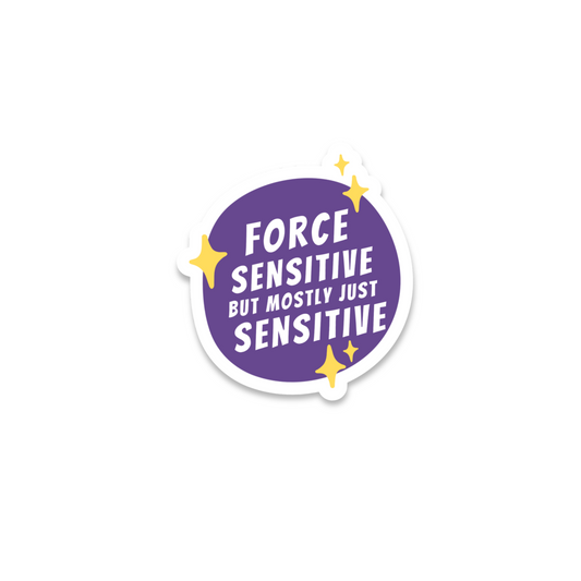 SENSITIVE STAR STICKER