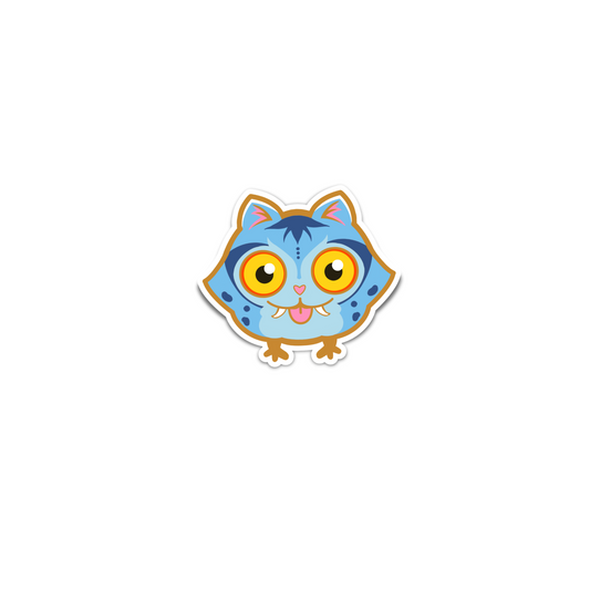 DERPBALL MINI STICKER