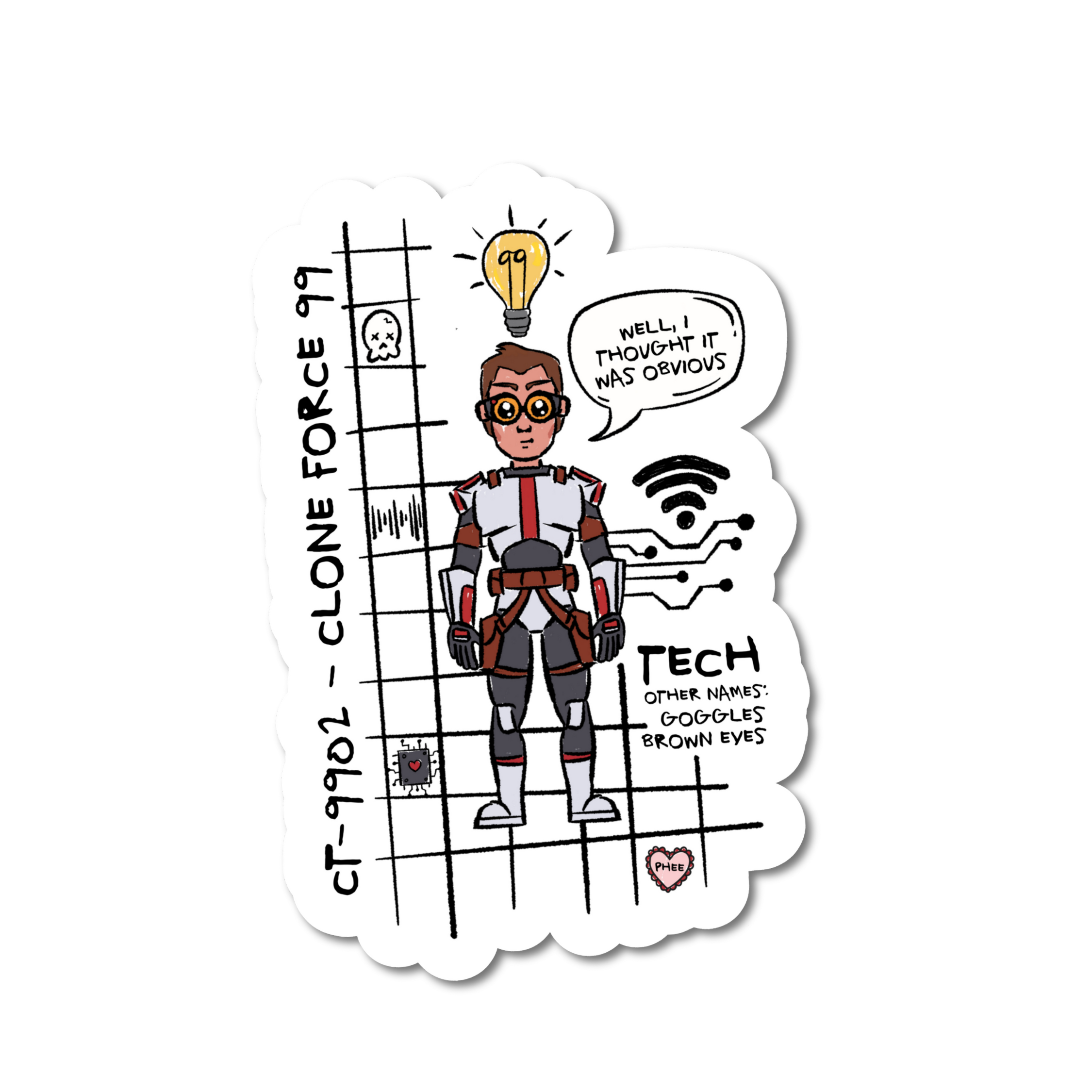 TECH DATA STICKER