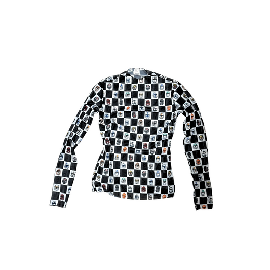 CLONE HELMET LONG SLEEVE MESH TEE